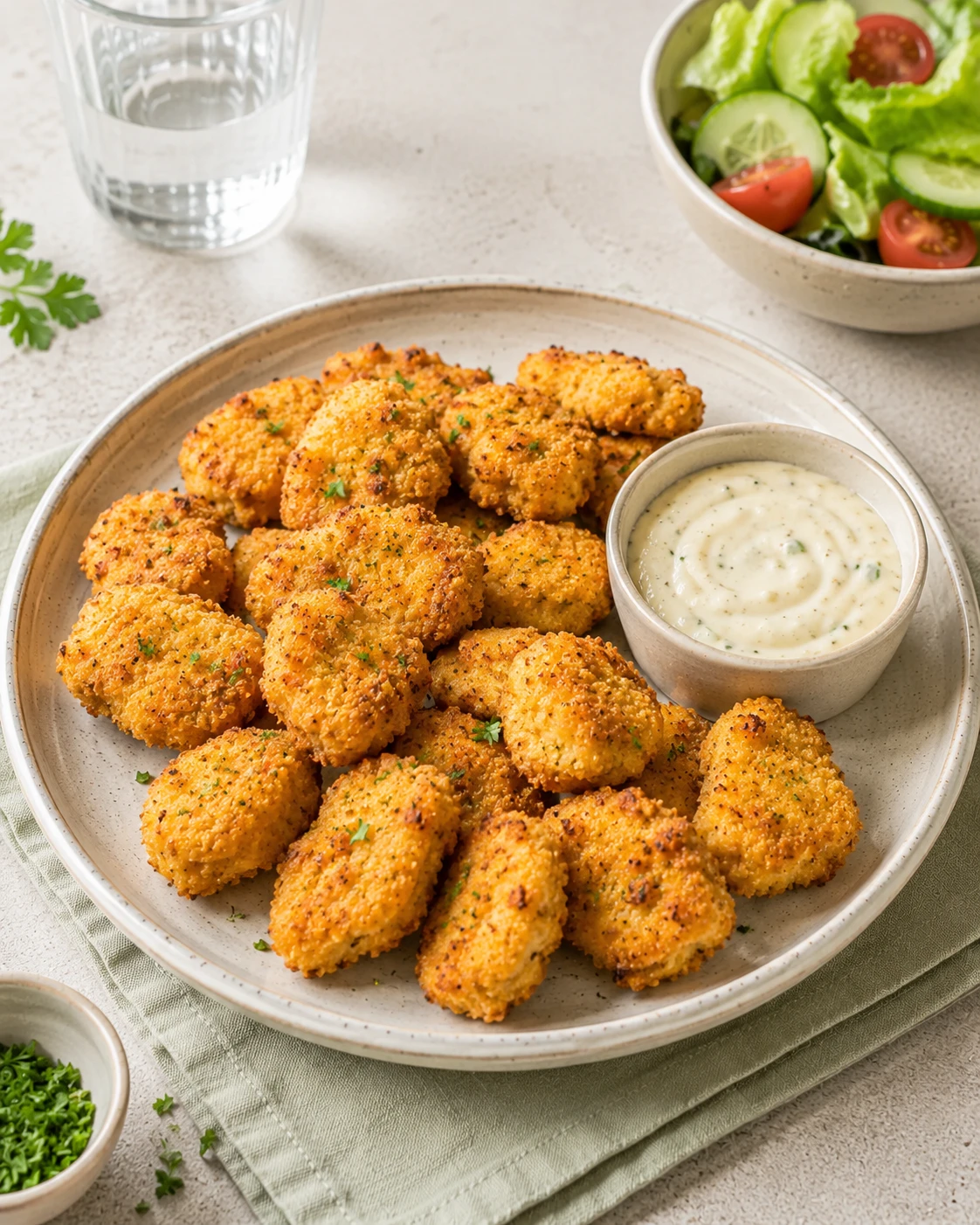 Airfryer Hähnchen-Nuggets