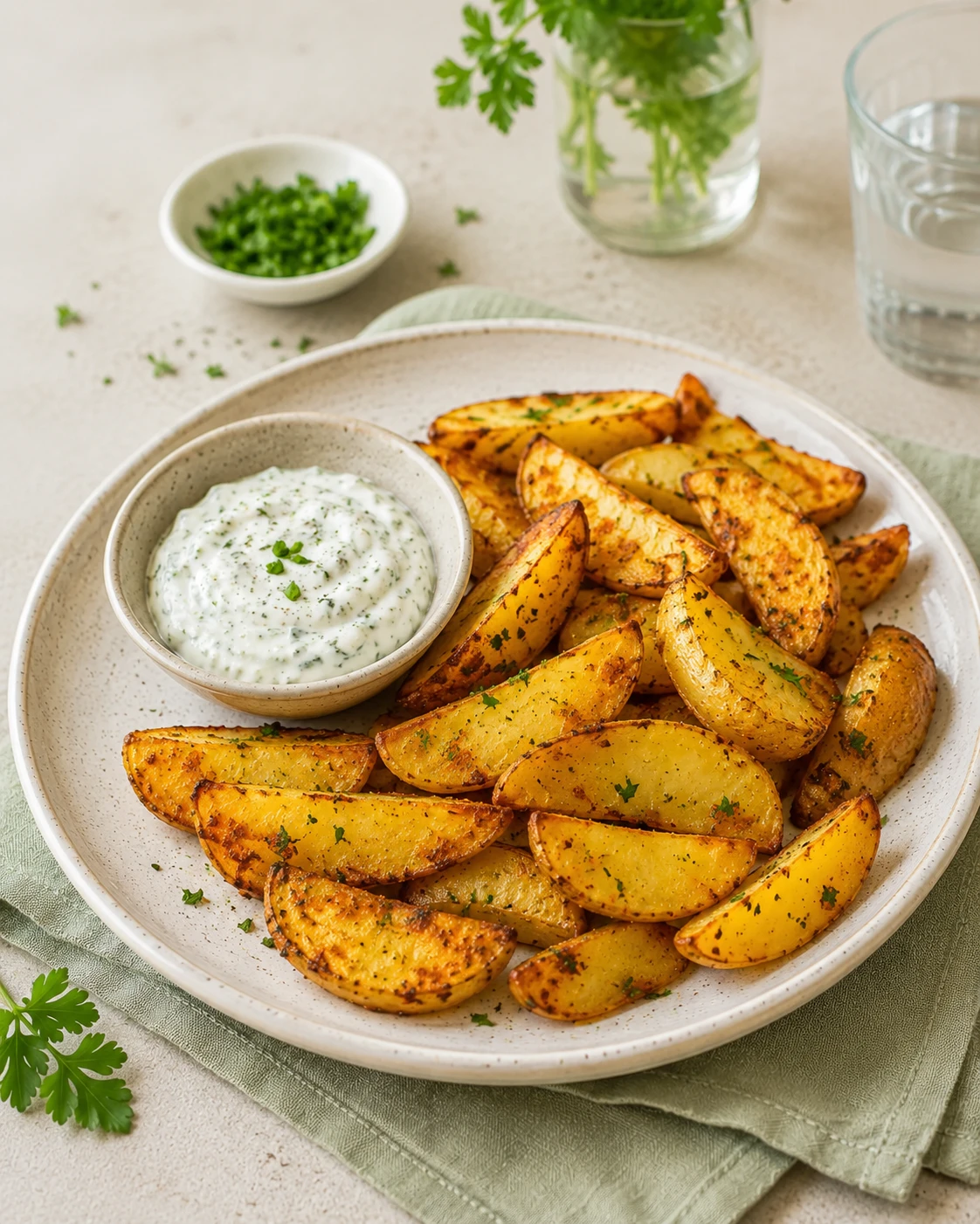 Airfryer Kartoffelwedges